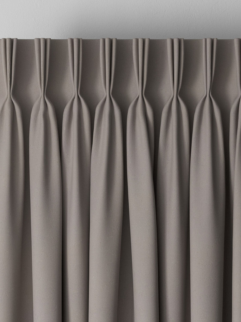 Dark Natural Made to Measure Curtains - British product