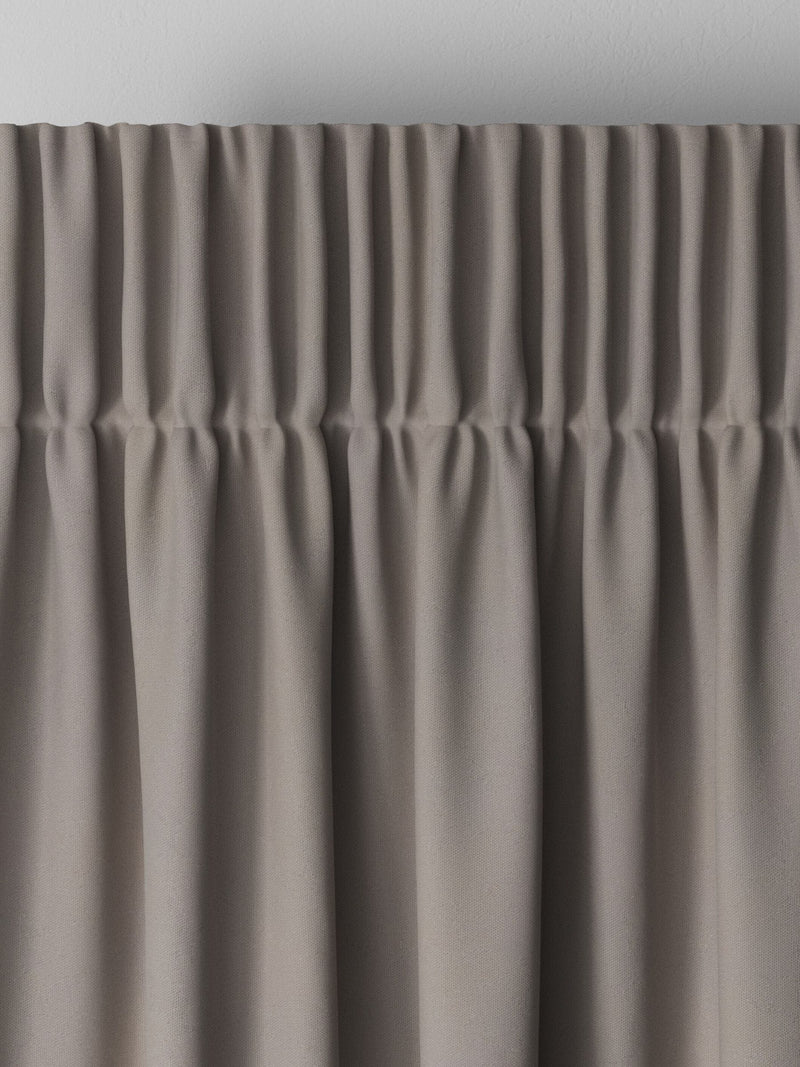 Dark Natural Made to Measure Curtains - British product