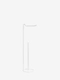 Wire toilet roll holder storing four toilet rolls, UK version