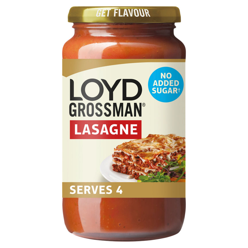 Loyd Grossman No Added Sugar Red Lasagne Sauce GOODS ASDA   