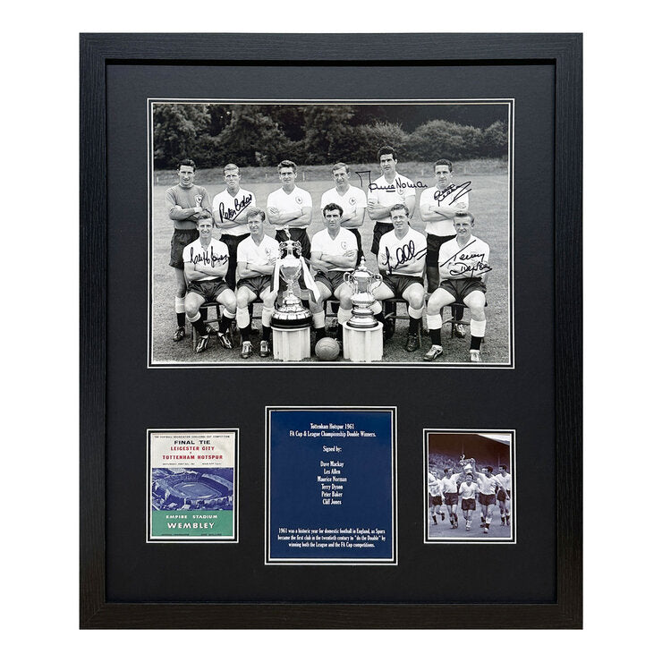 Allstarsignings Tottenham 1961 signed photograph 55x66 cm - British product