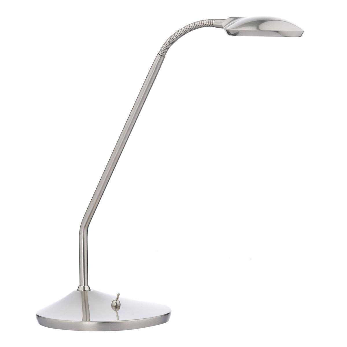 Wellington chrome LED task table lamp, imported from the UK