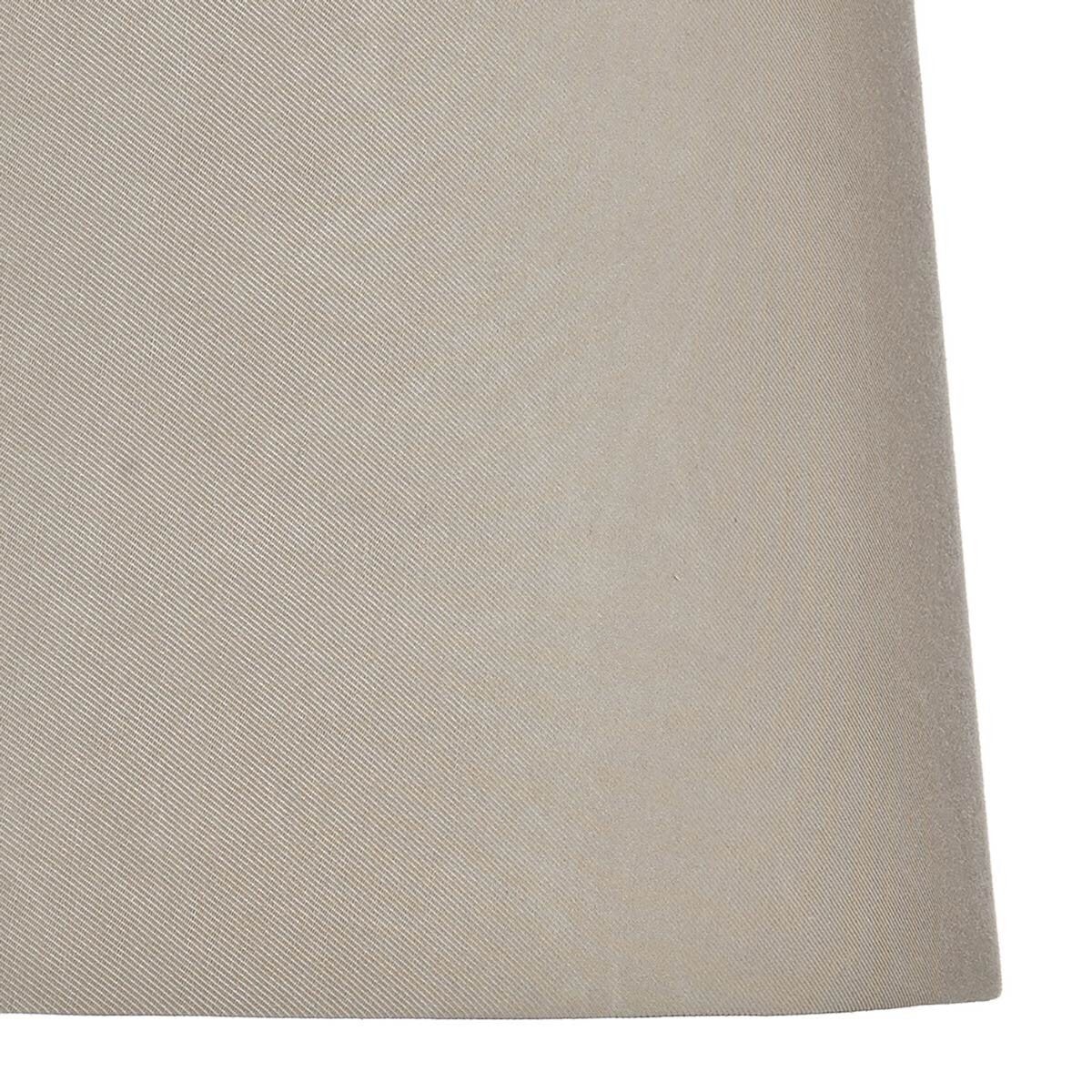 Sonia brass and silver dual table lamp with taupe shade, UK version