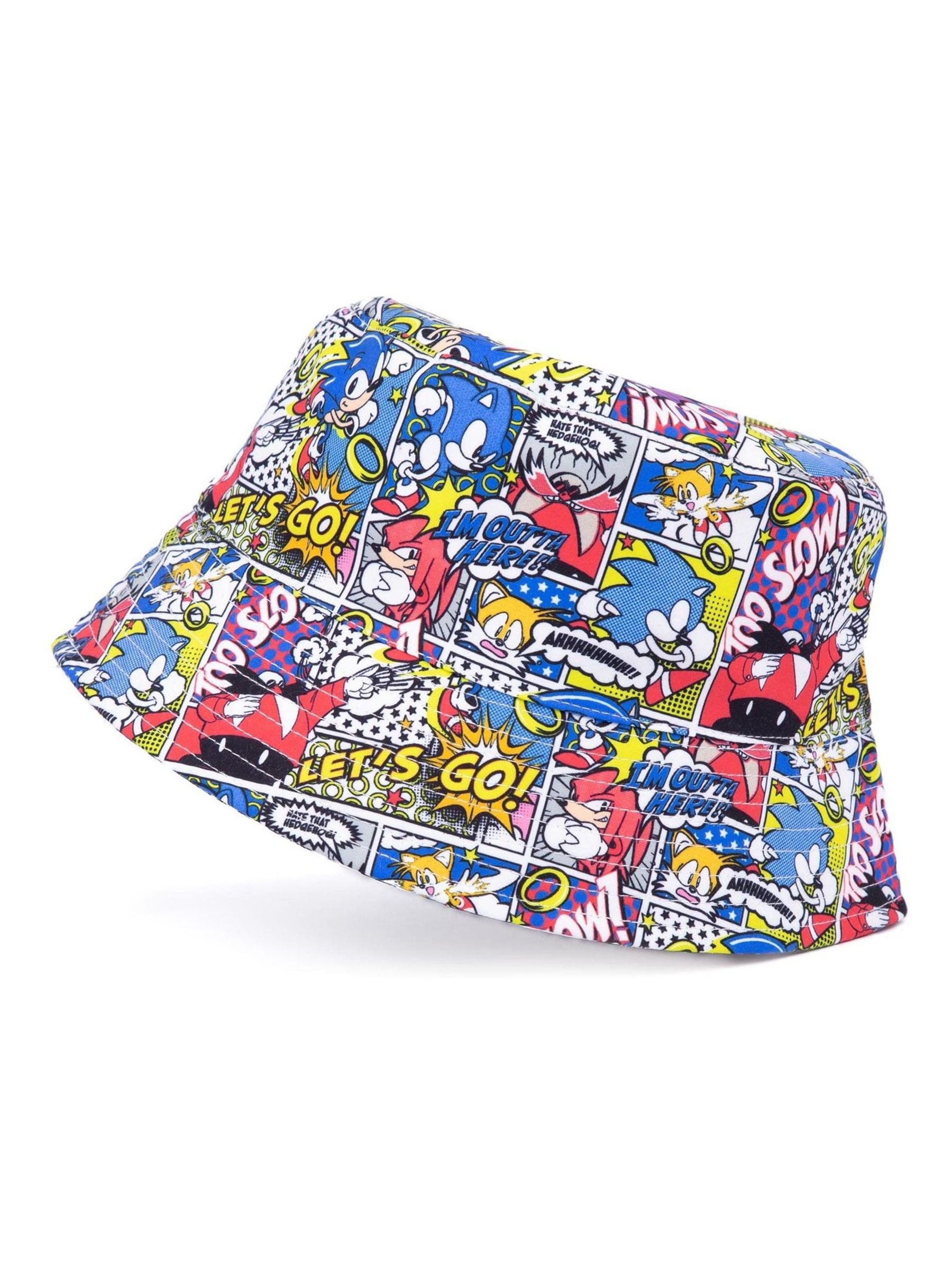Vanilla Underground Sonic bucket hat for kids (British brand)