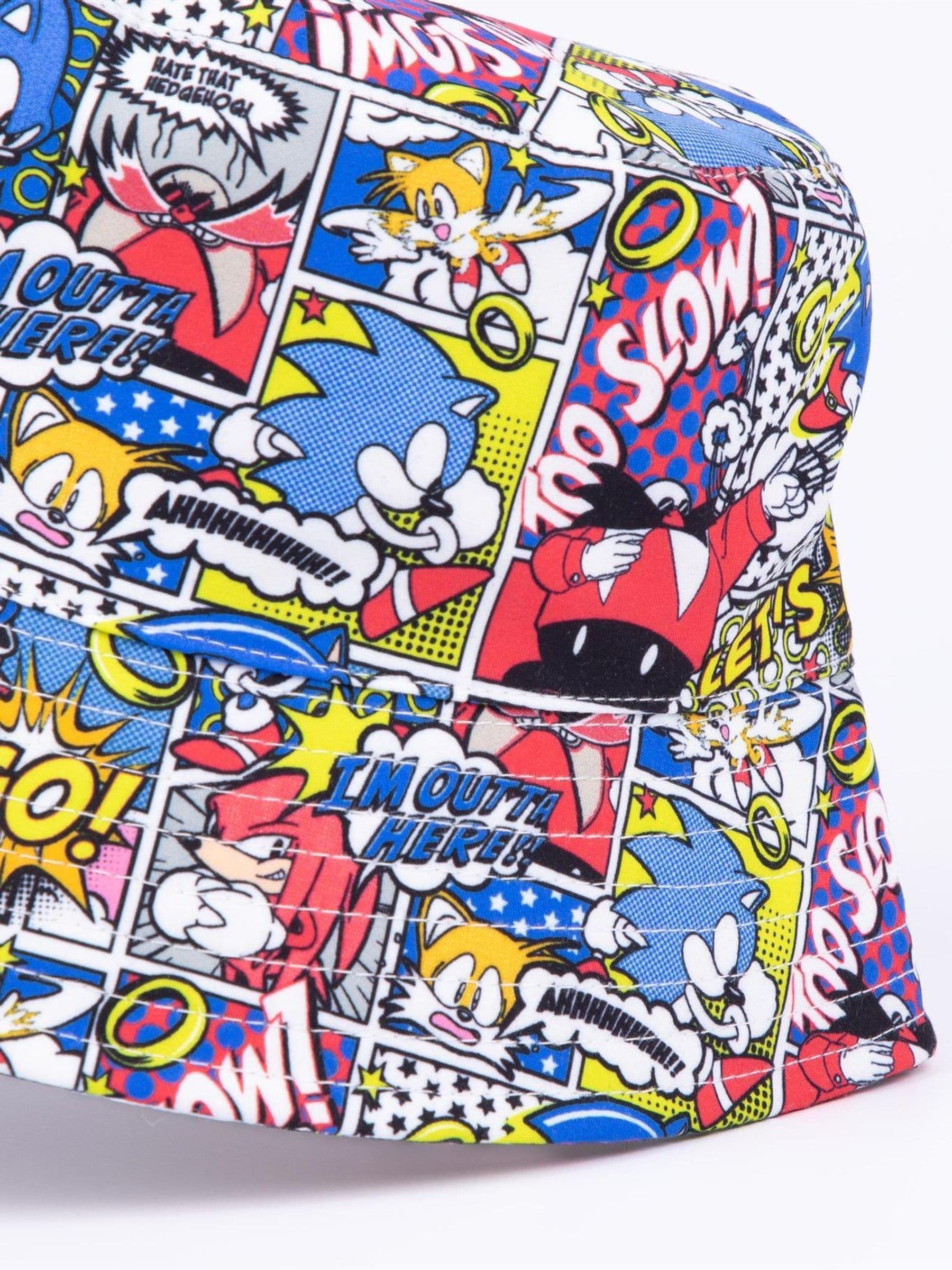Vanilla Underground Sonic bucket hat for kids (British brand)