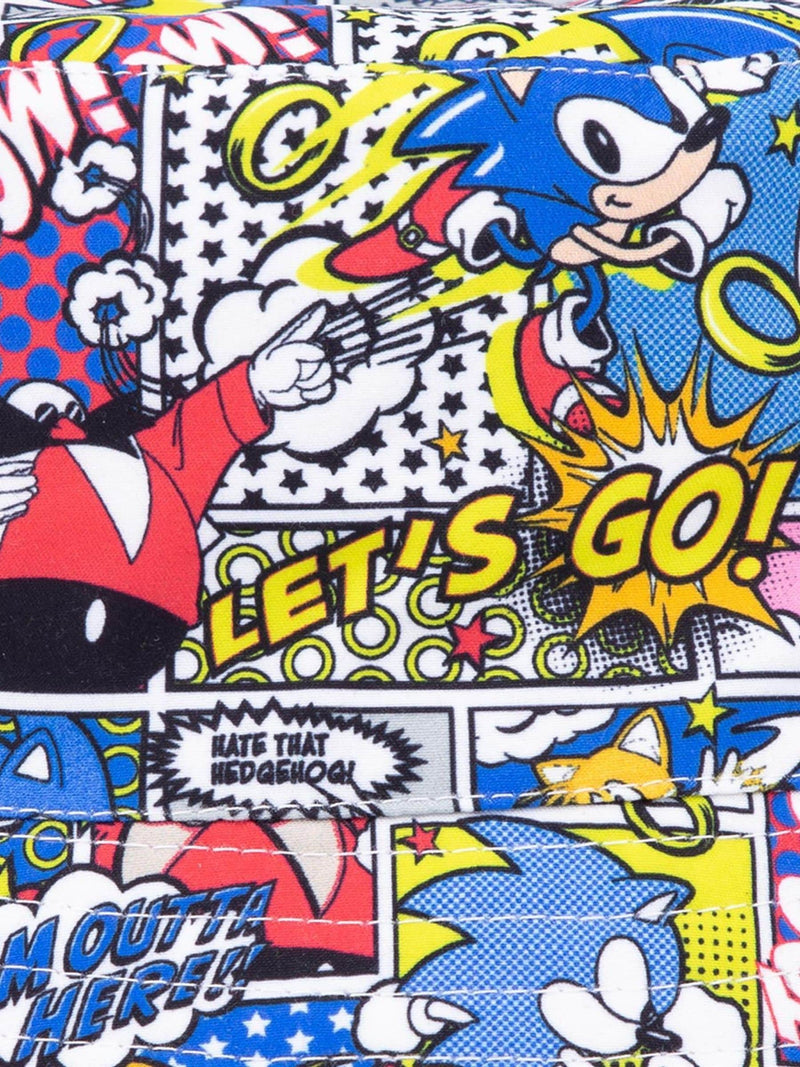 Vanilla Underground Sonic bucket hat for kids (British brand)