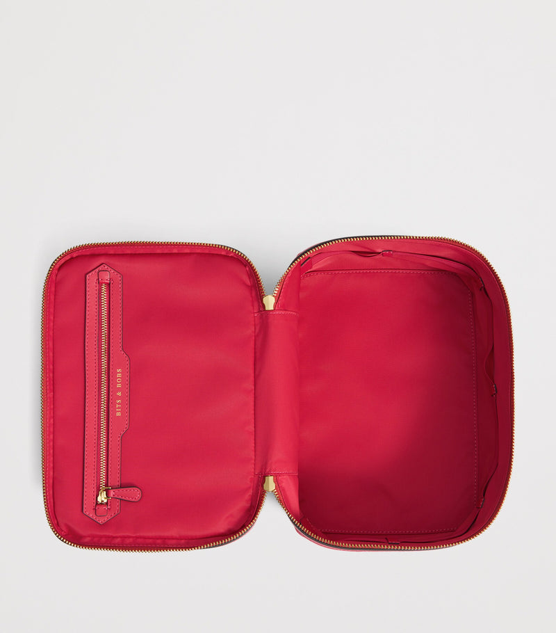 Anya Hindmarch Jacquard Logo Vanity Kit Bag - British product