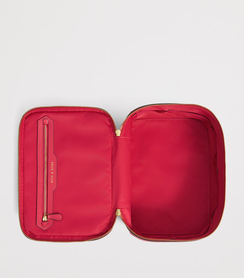 Anya Hindmarch Jacquard Logo Vanity Kit Bag - British product
