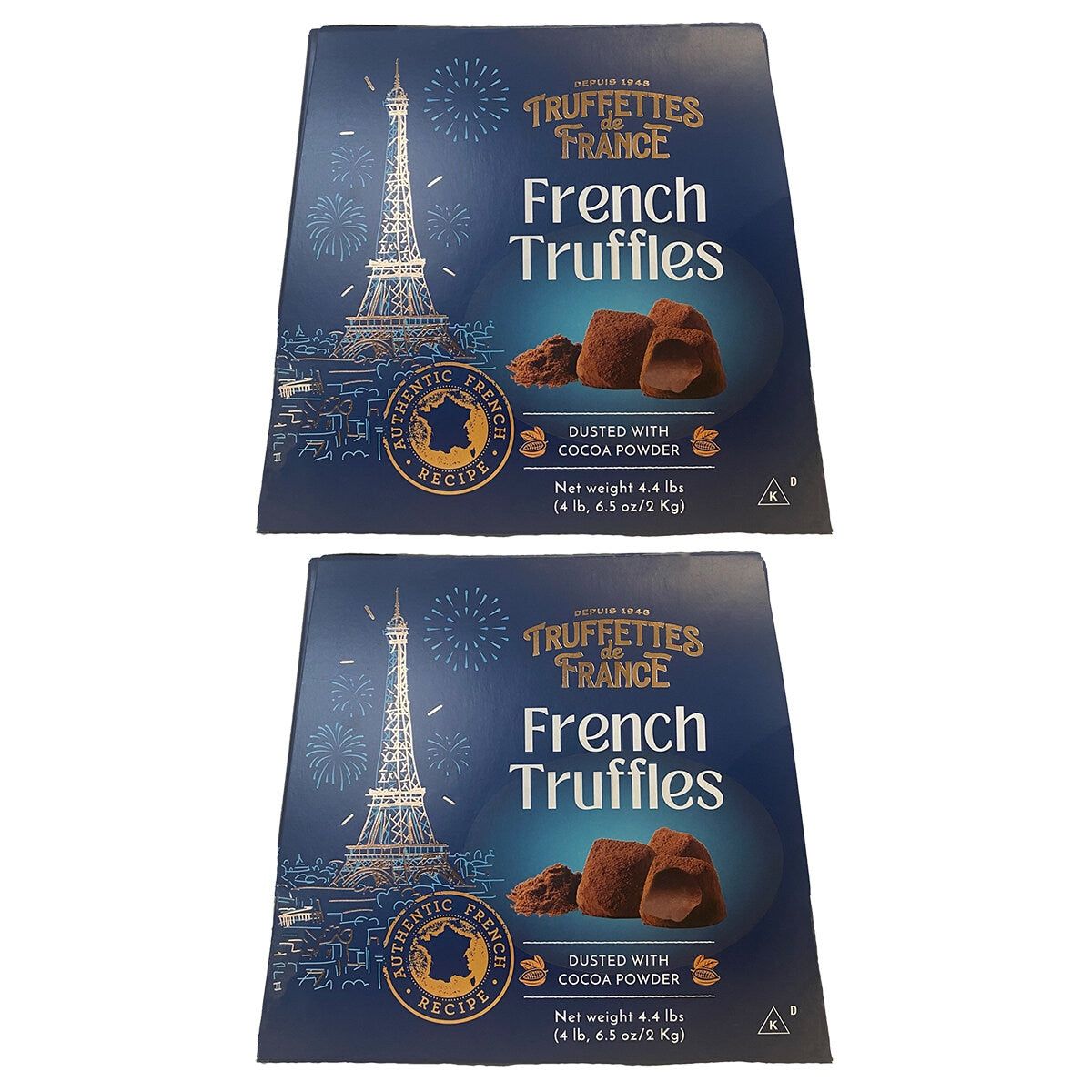 Cocoa Dusted Truffles, 2 x 1kg GOODS Costco UK