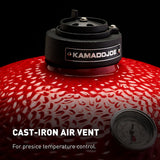Kamado Joe Junior 13,5-tommers keramisk kullgrill, importert fra Storbritannia