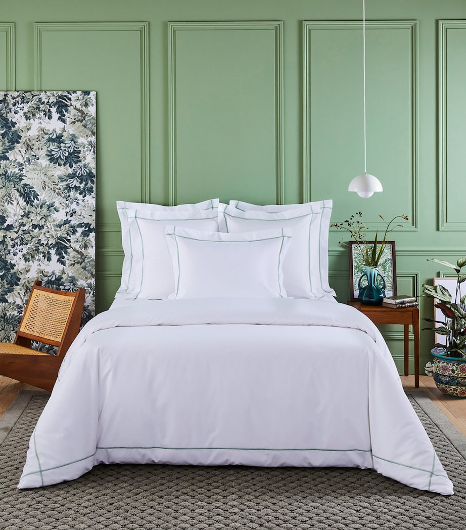 Yves Delorme Cotton Athena Oxford pillowcase 30cm x 40cm (British brand)