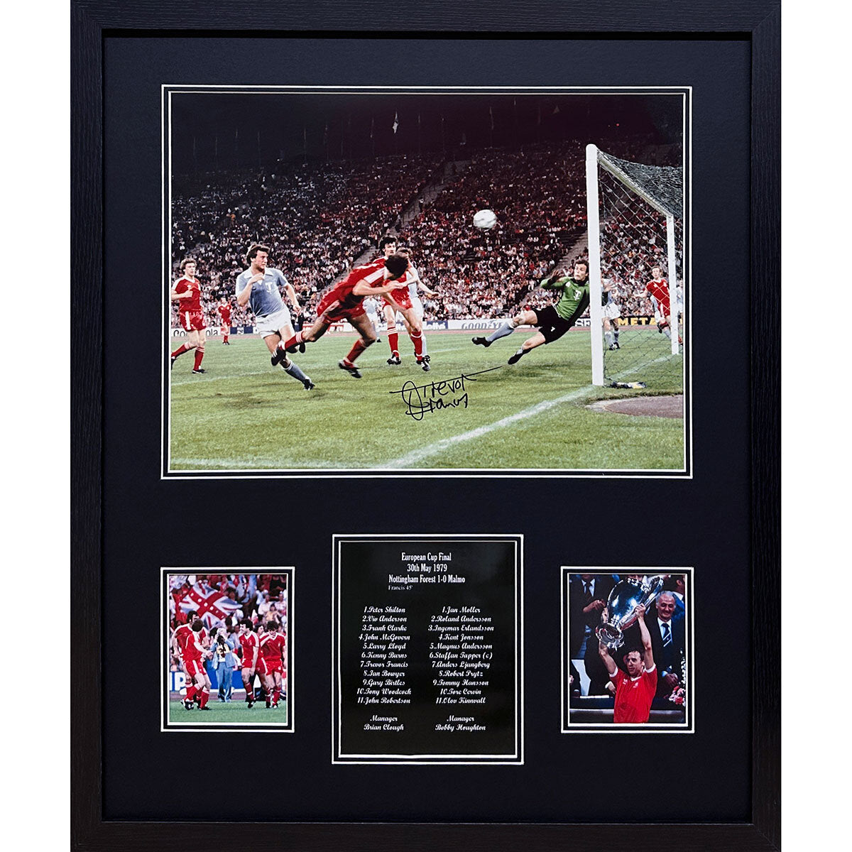 Allstarsignings signed framed photograph Trevor Francis Nottingham Forest 86x66 cm (British brand)