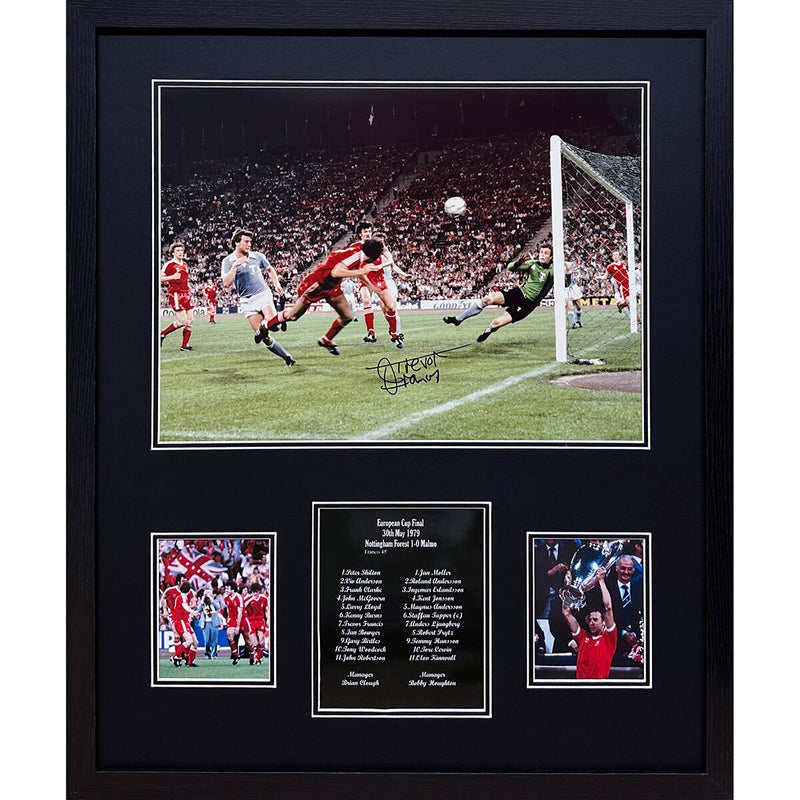 Allstarsignings signed framed photograph Trevor Francis Nottingham Forest 86x66 cm (British brand)