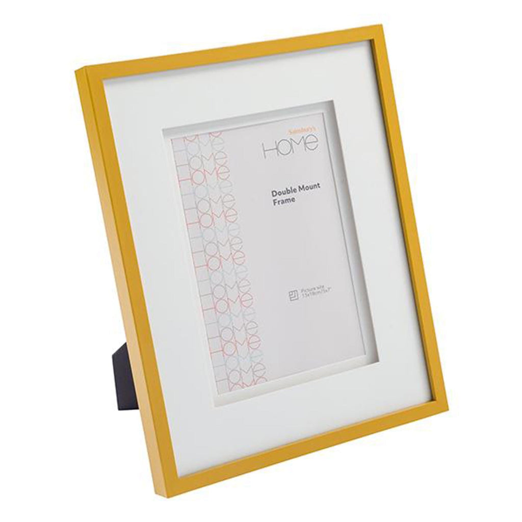 Habitat Double Mount Metal Frame -Mustard - 5x7inch