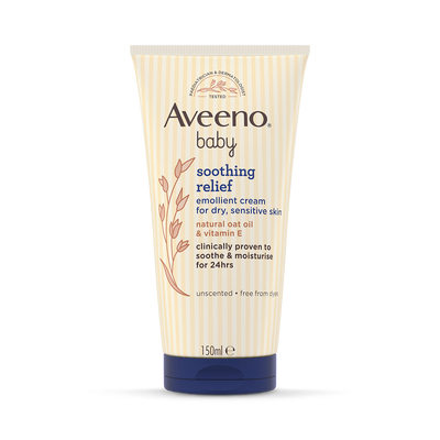 Holland & Barrett Aveeno Baby Soothing Relief Emollient Cream 150ml- Buy online at McGrocer