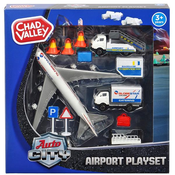 Chad Valley Auto City Airport Playset GOODS Sainsburys   