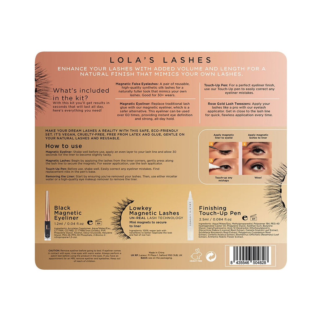 Lola's Lashes, Hybrid Magnectic Lash Kit