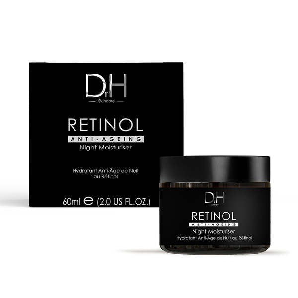 Dr H Retinol Night Moisturiser 60ml - British product