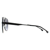 Hugo Boss BOSS 1641/S black gradient aviator sunglasses - British product
