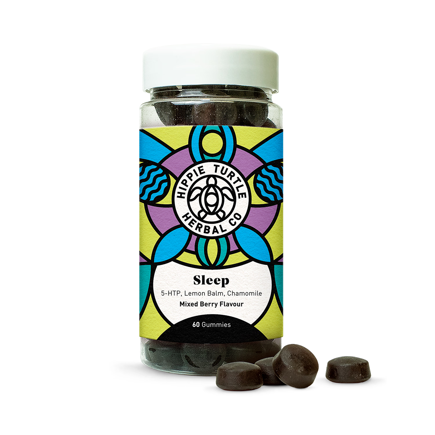 Hippie Turtle Herbal Co Sleep Gummies (60 gummies)