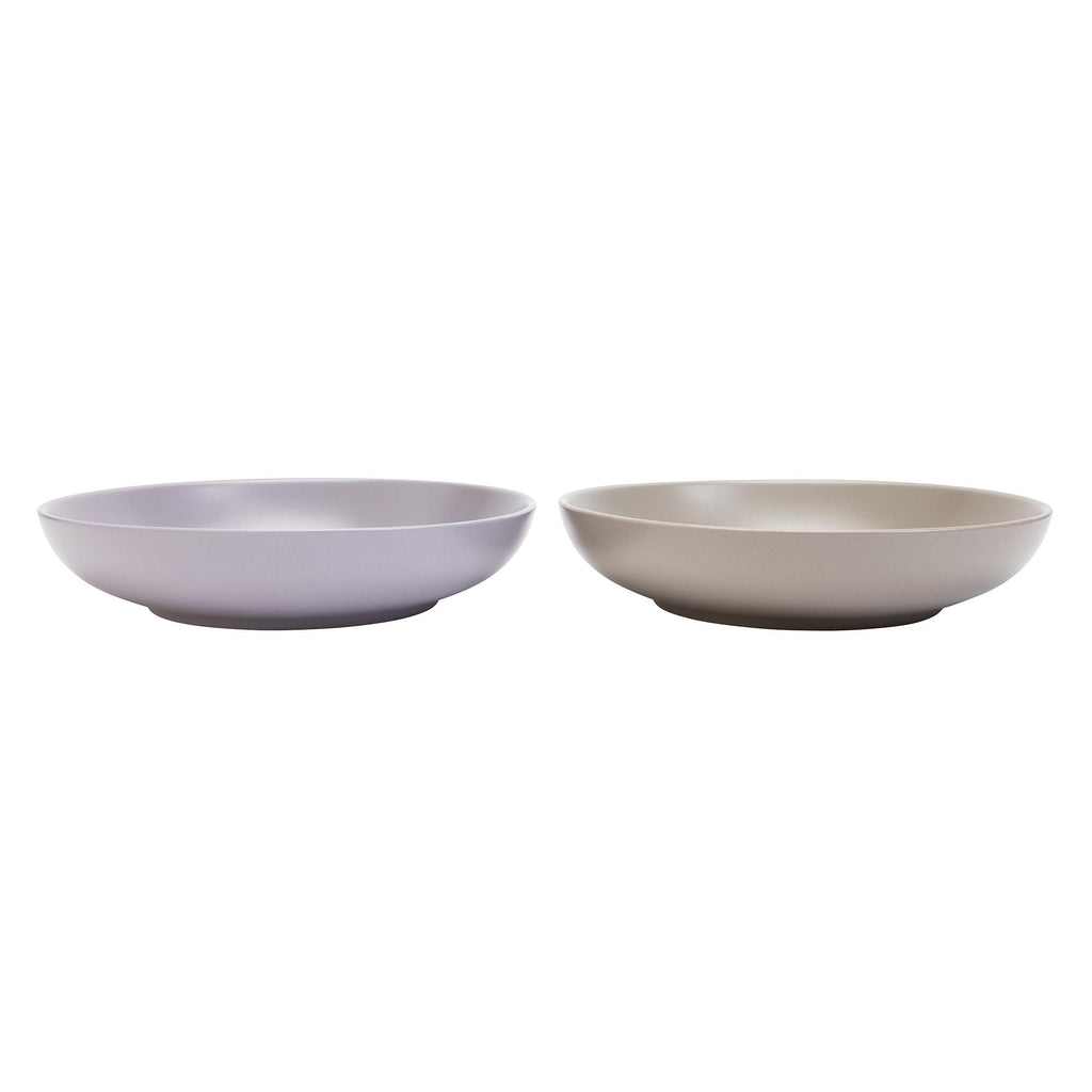 Habitat Matte Mushroom & Lilac Pasta Bowl Assortment