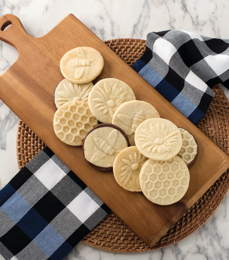 Nordic Ware Honey Bee cookie stamps set of 3, imported from the UK
