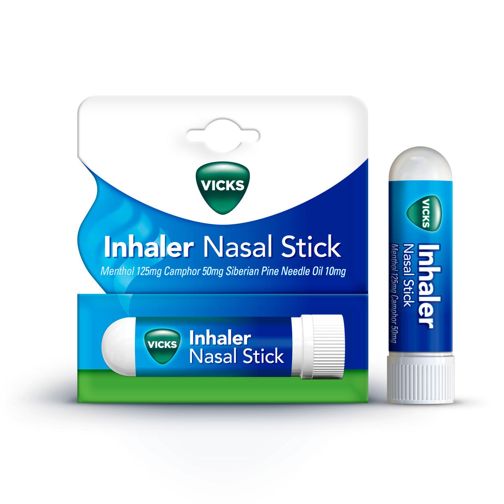 Vicks Inhaler Fast Acting Decongestant For Blocked Nose Relief Stick