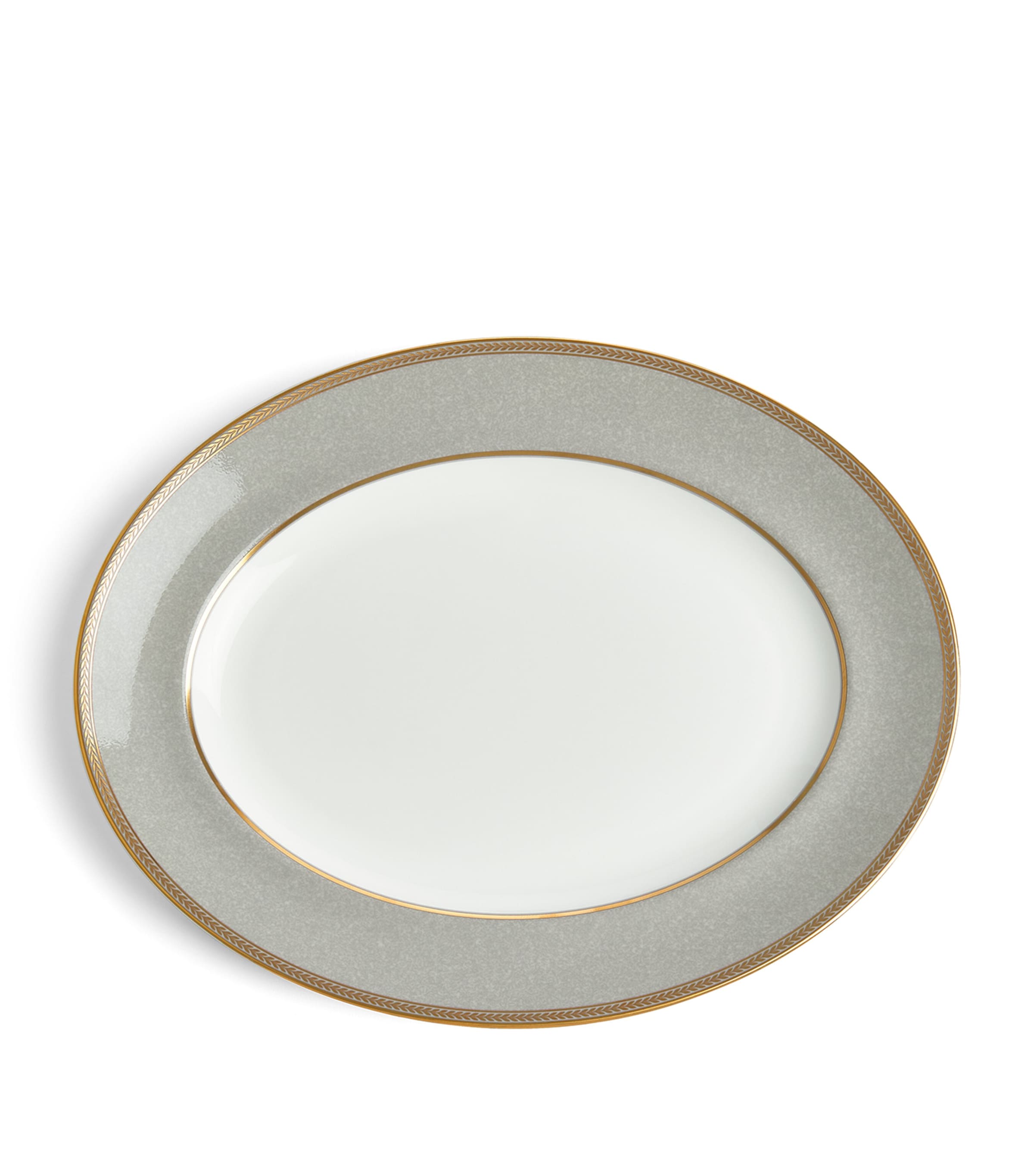 Wedgwood Renaissance Grey serving platter 36cm (British brand)