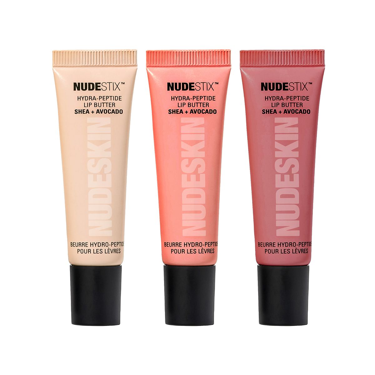 Nudestix Hydra-Peptide Lip Butter Hydrating + Plumping Tint Set - 3 Pieces GOODS Boots   