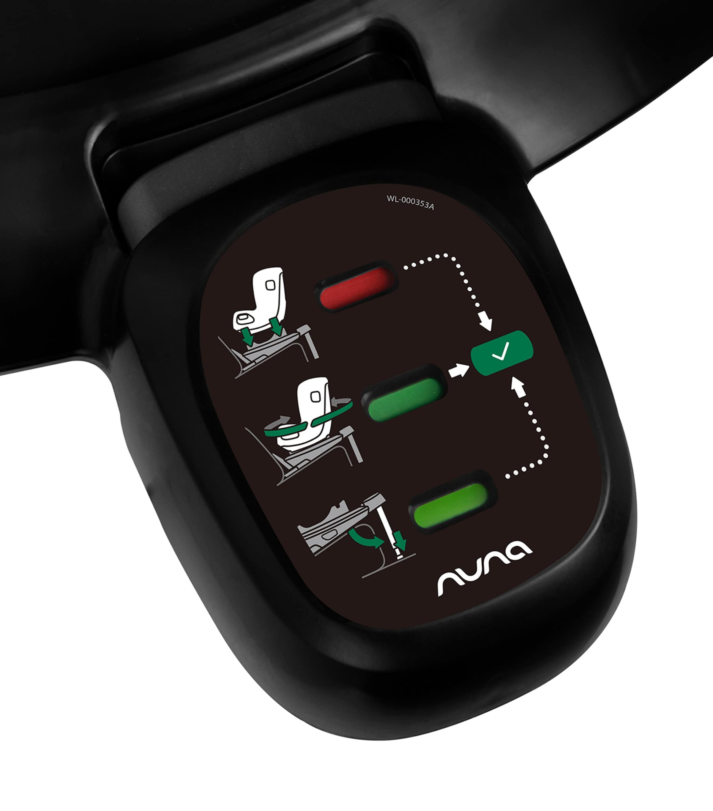 Nuna BASE Next car seat adaptor, imported from the UK