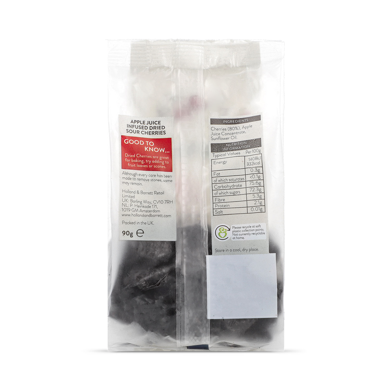 Holland & Barrett Dried Cherries 90g, UK version