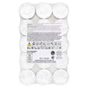 Superdrug un-fragranced tea light candles 30 pack (British brand)