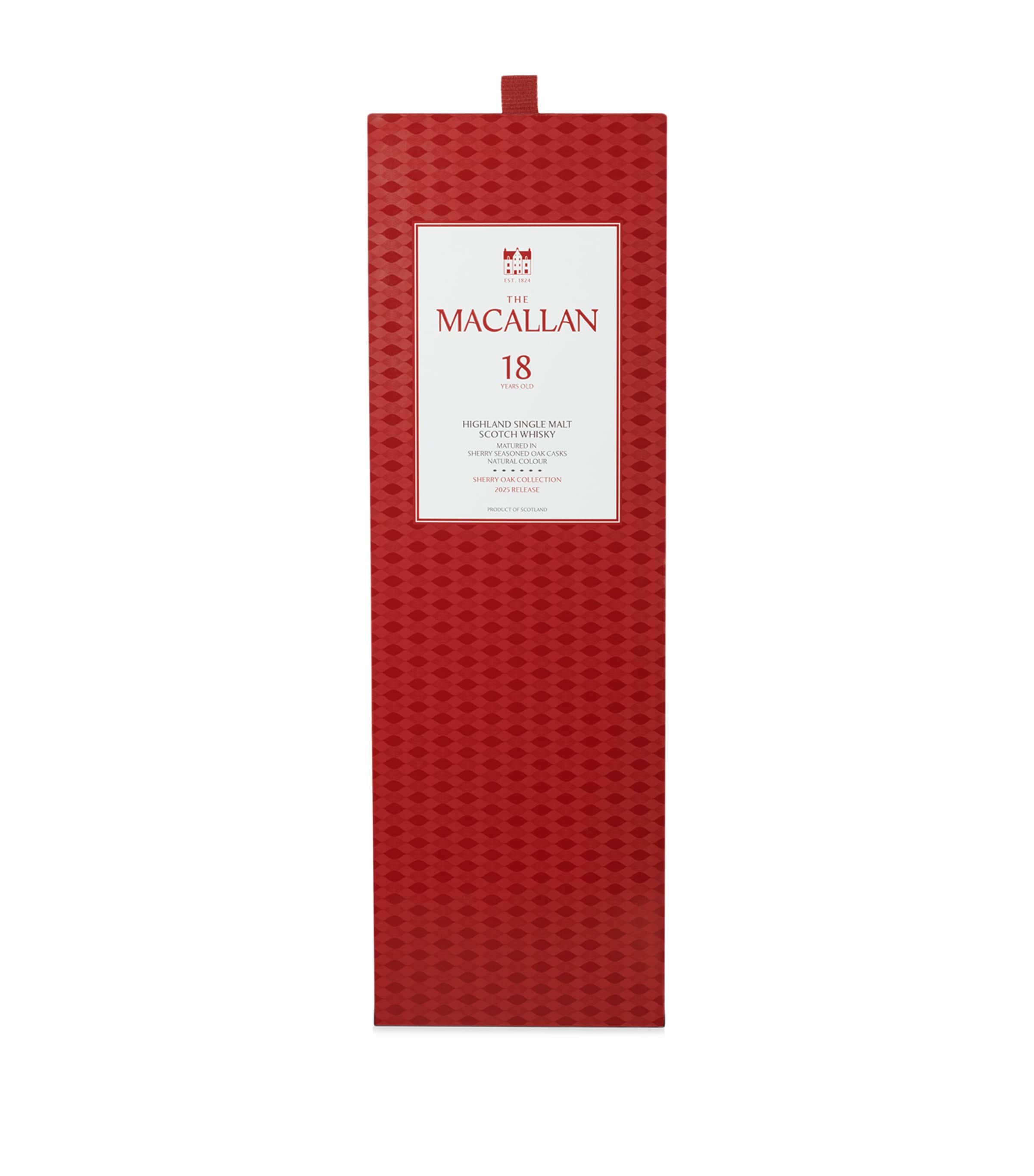 The Macallan 18-Year-Old Sherry Oak Single Malt Scotch Whisky 70cl (British brand)