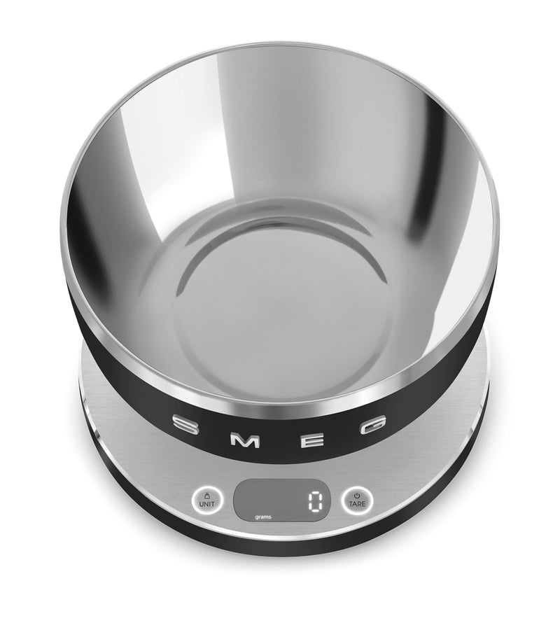 Smeg rechargeable digital kitchen scales (British brand)