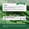 Nature's Truth Boron 5mg 60 tablets dietary supplement - British product