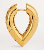 Engelbert gold drop link earrings - British product