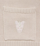 Donsje Organic Cotton Unicorn Loeke Baby Sweater 6-30 Months - British product
