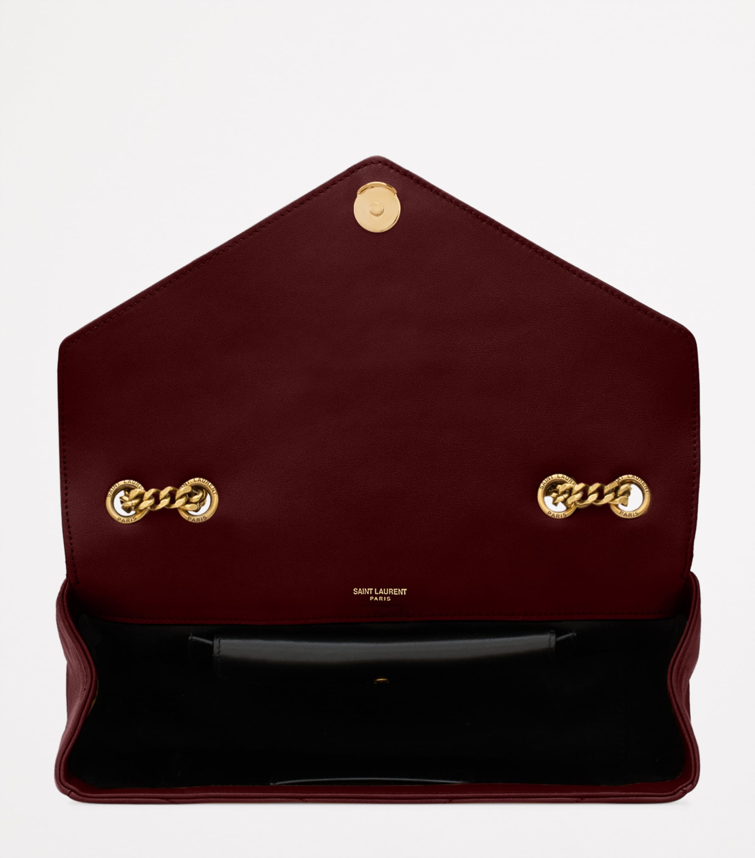 Saint Laurent Loulou shoulder bag matelassé leather, UK version