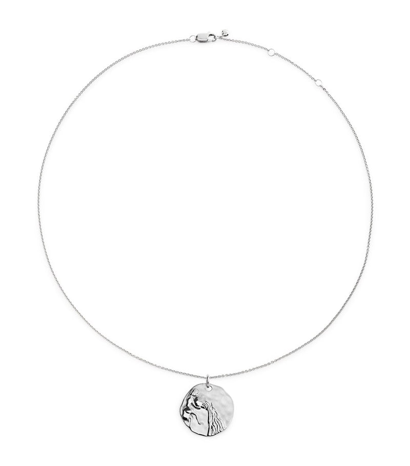 Monica Vinader Aquarius zodiac necklace, imported from the UK