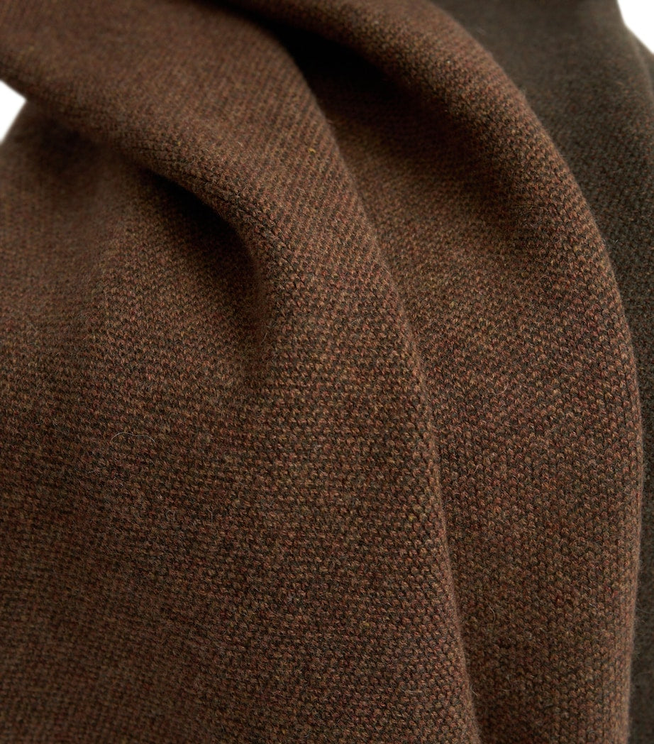 Oyuna Cashmere Mandu Throw 180cm x 120cm, imported from the UK