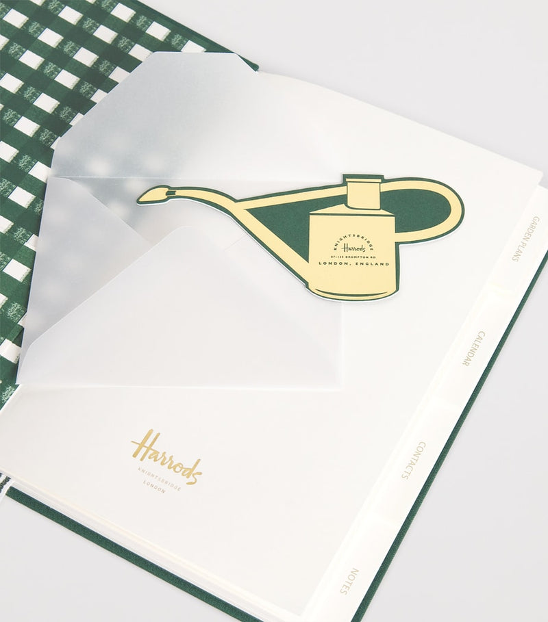 Harrods A5 gardener's journal (British brand)
