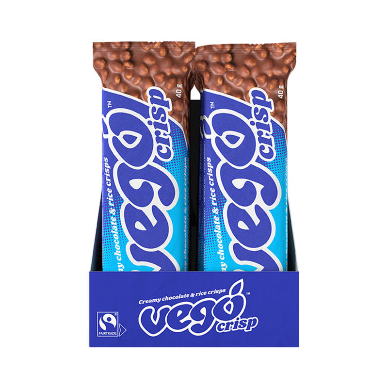 Vego Rice Crisp Chocolate Bar 40g (British brand)