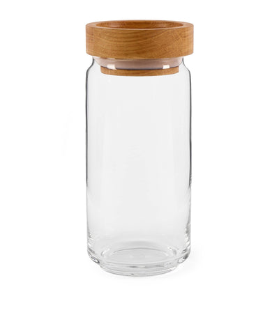 Harrods The Conran Shop Istria Stacking Jar Kitchen Storage Jar 1L- Buy online at McGrocer