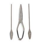 Harrods stainless steel lobster utensil set with tongs and tools, UK version
