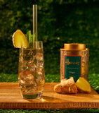 Harrods ginger flavoured black loose leaf tea 125g, UK version