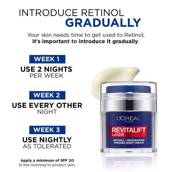 LOreal Paris Revitalift Laser Retinol Pressed Cream 50Ml GOODS Superdrug   