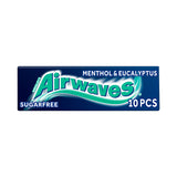 Wrigley's Airwaves mentol og eukalyptus sukkerfri tyggegummi
