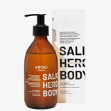Veoli Botanica Salic Hero exfoliating body wash 280ml (British brand)