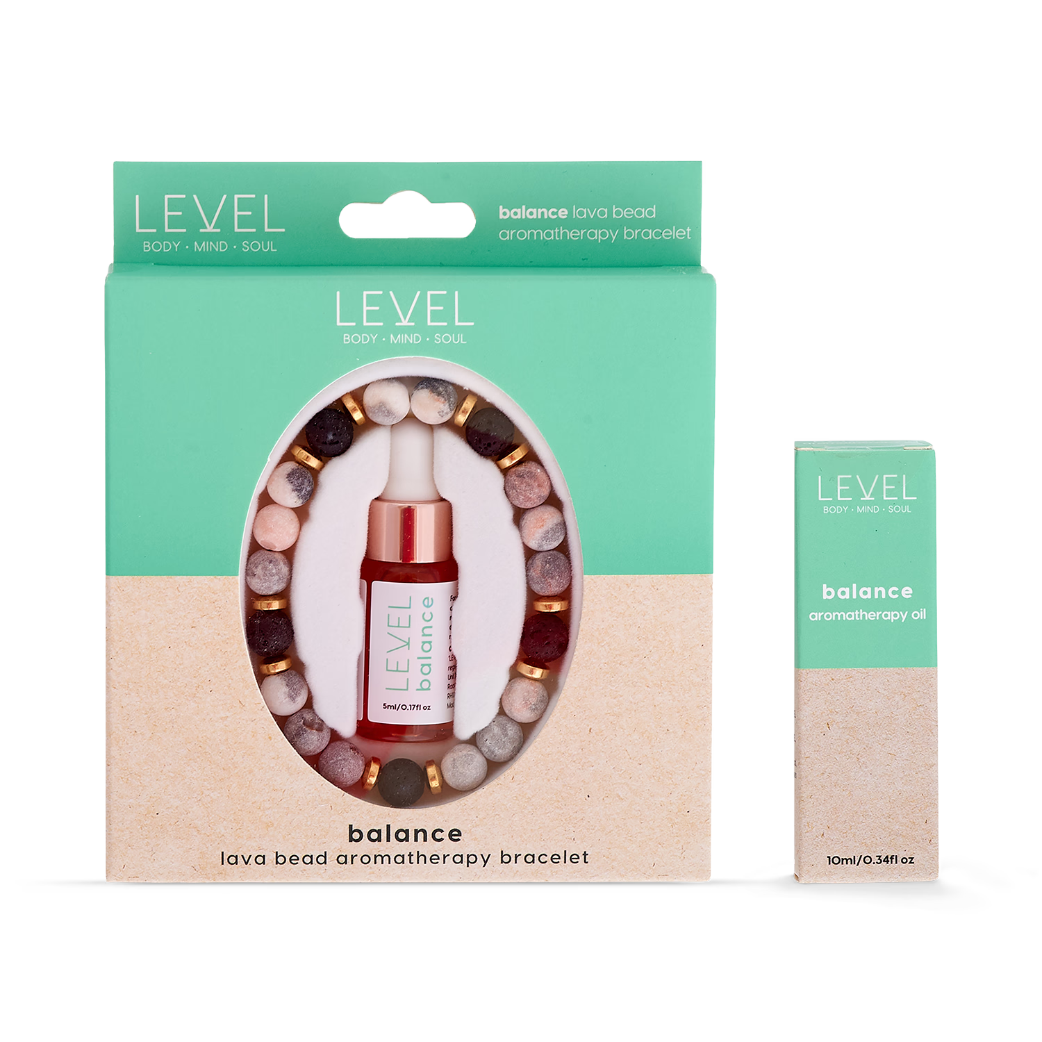 Smug aromatherapy bracelet with lava beads and essential oil - British product