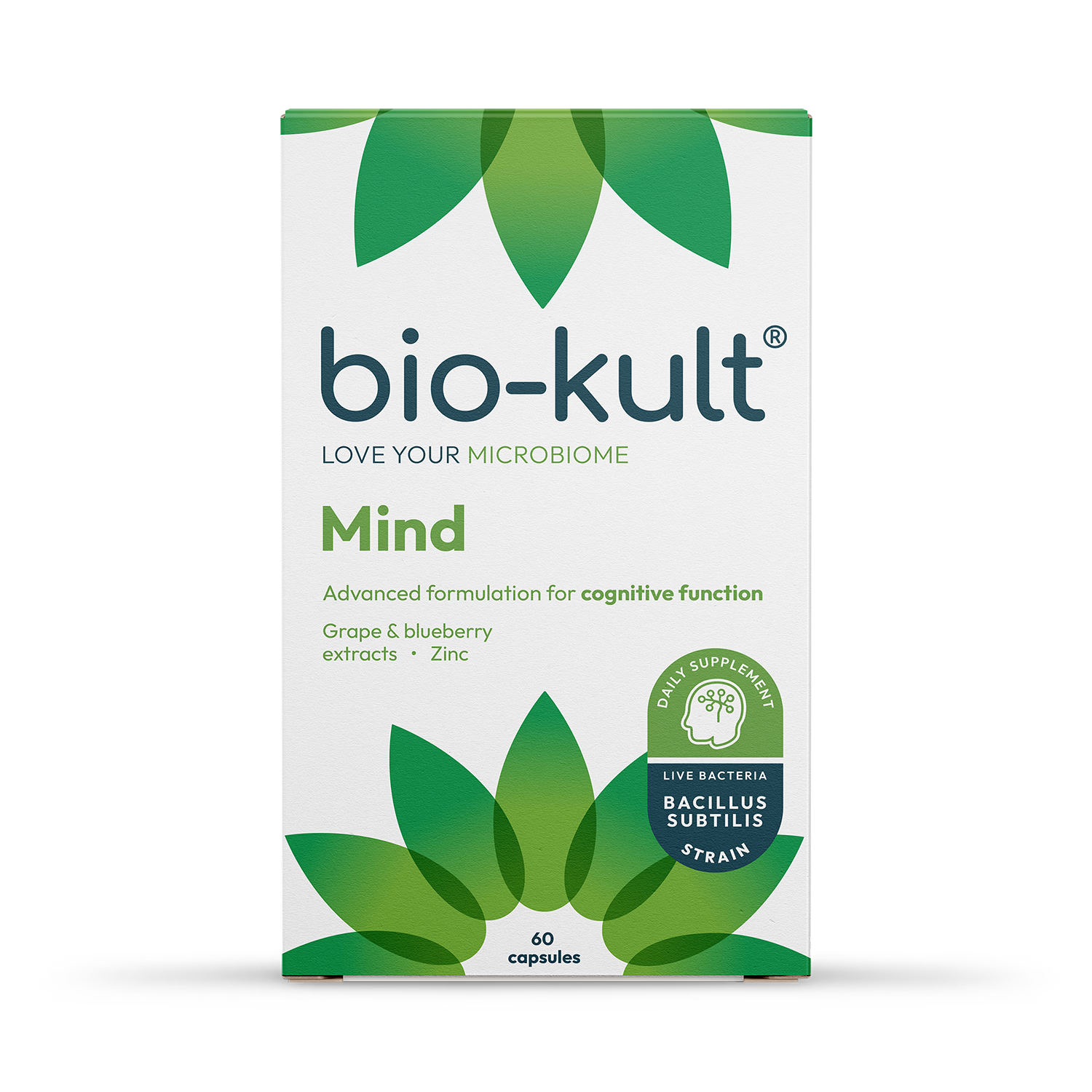 Bio-Kult Mind Advanced Multi Action Probiotic capsules - British product